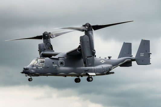 U.S. Military Grounds All V-22 Osprey Tiltrotors After Fatal Crash Off Japan