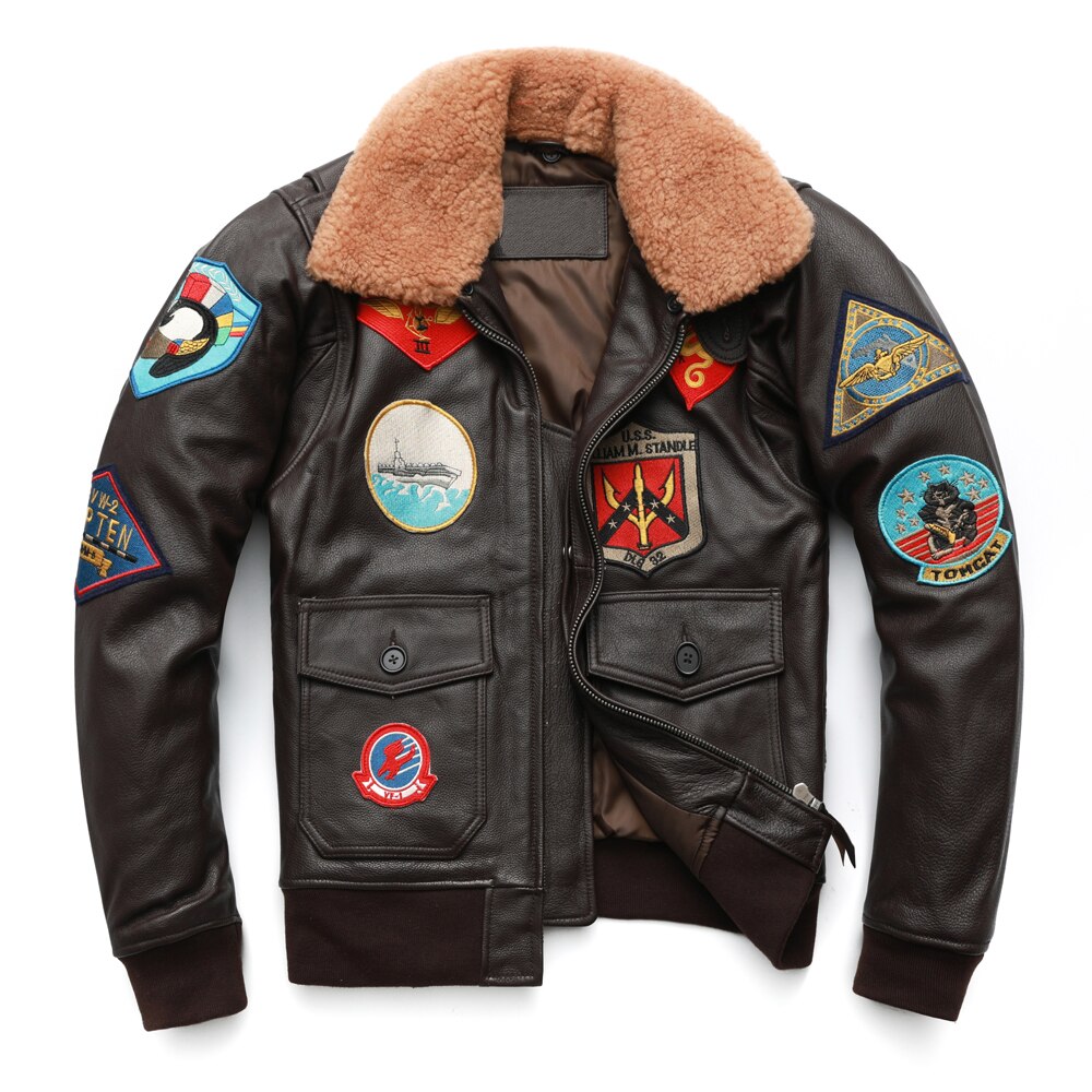 G1 Aviation Leather Jacket