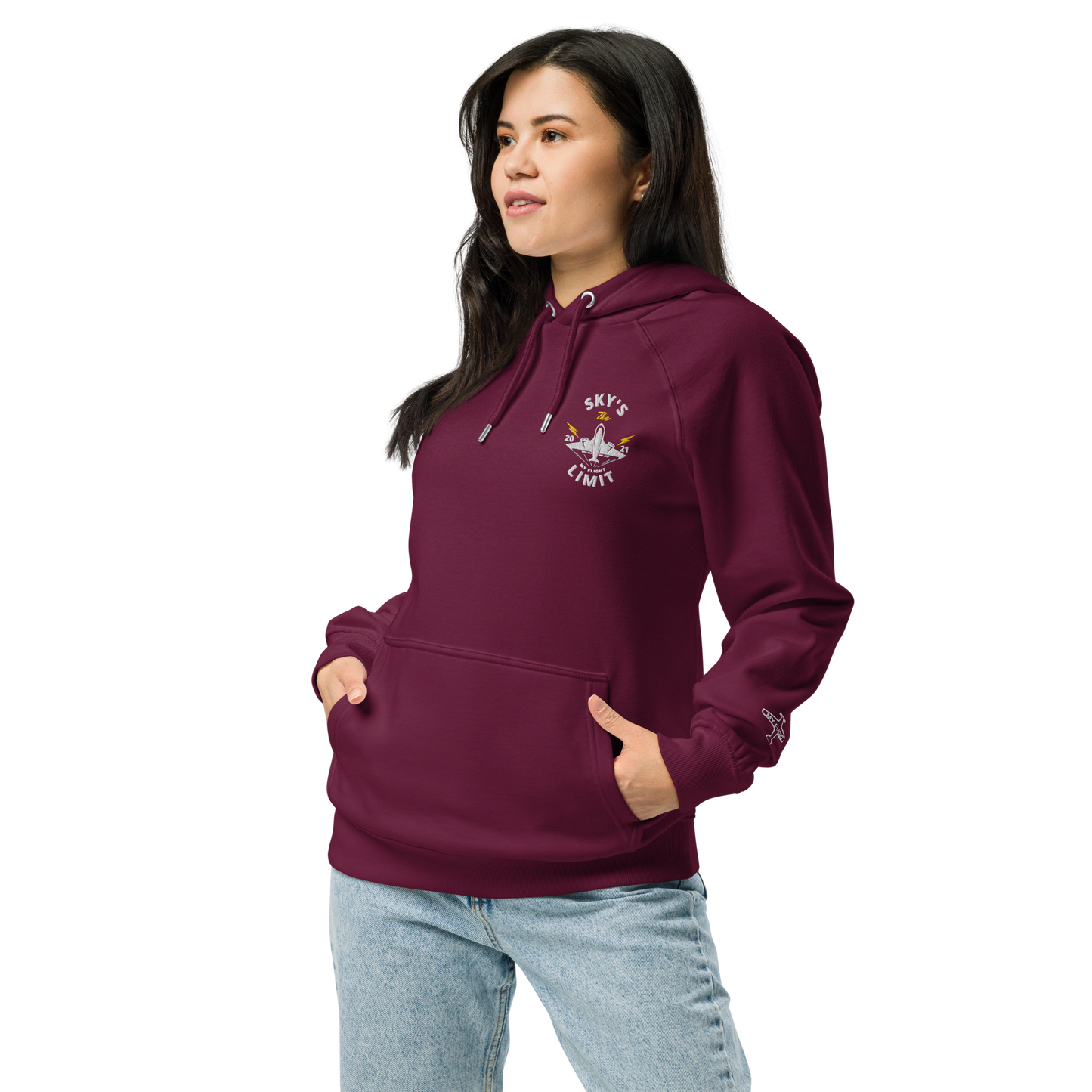 SKY'S THE LIMIT Raglan Hoodie