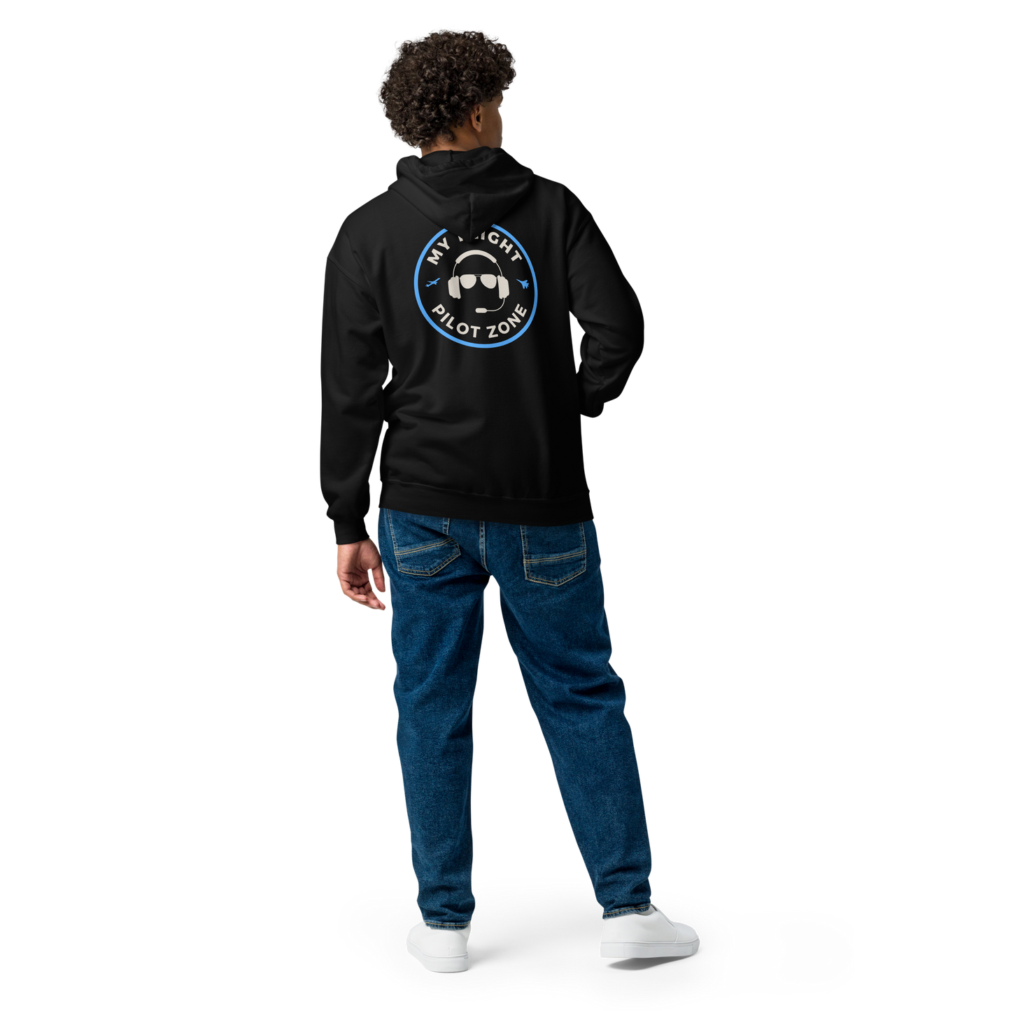 PILOT ZONE Zip Hoodie