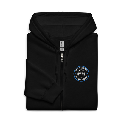 PILOT ZONE Zip Hoodie