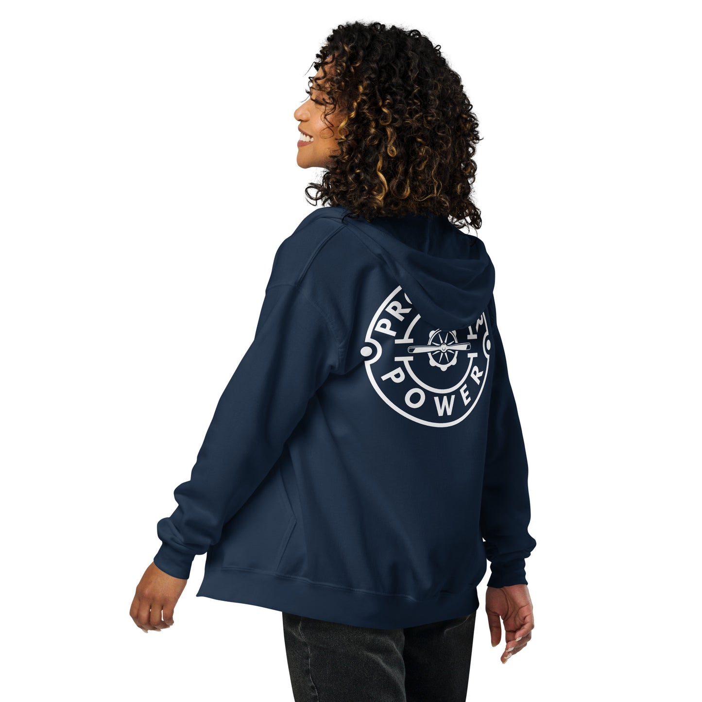 PROPELLER POWER Zip Hoodie