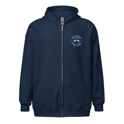 PILOT ZONE Zip Hoodie