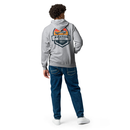 AVIATION ADVENTURE Zip Hoodie