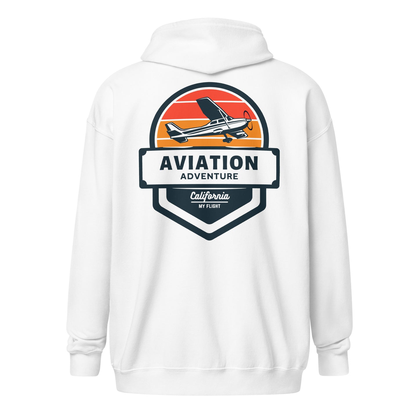 AVIATION ADVENTURE Zip Hoodie