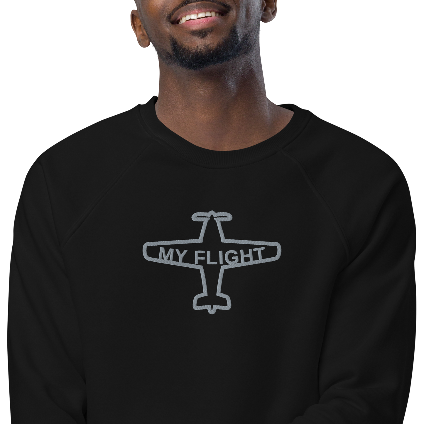 MY FLIGHT Raglan Sweatshirt