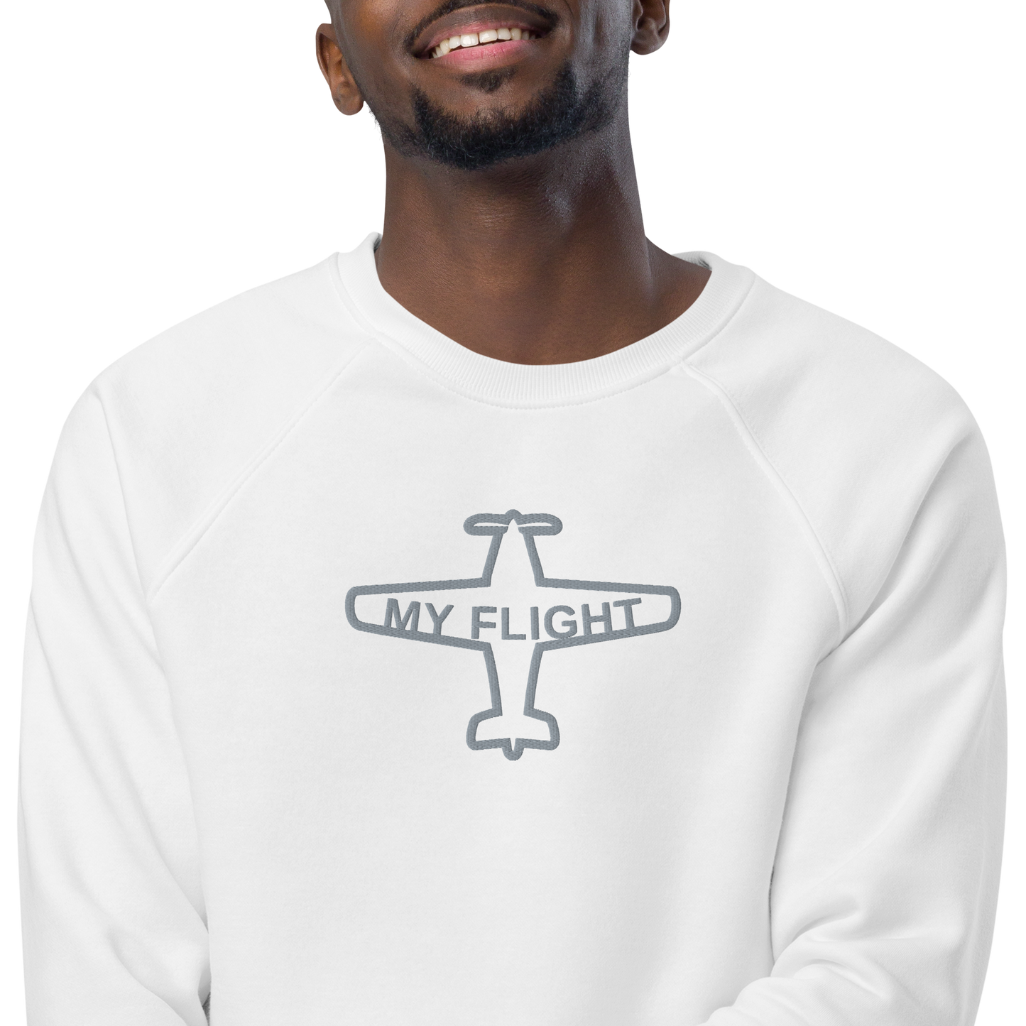 MY FLIGHT Raglan Sweatshirt