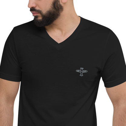 MY FLIGHT V-neck T-shirt