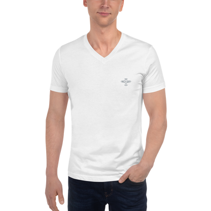 MY FLIGHT V-neck T-shirt