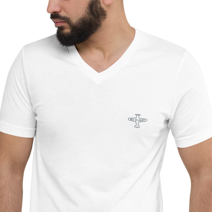 MY FLIGHT V-neck T-shirt