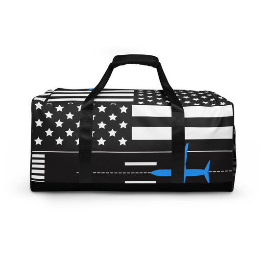 American Pilot Flag Duffle bag