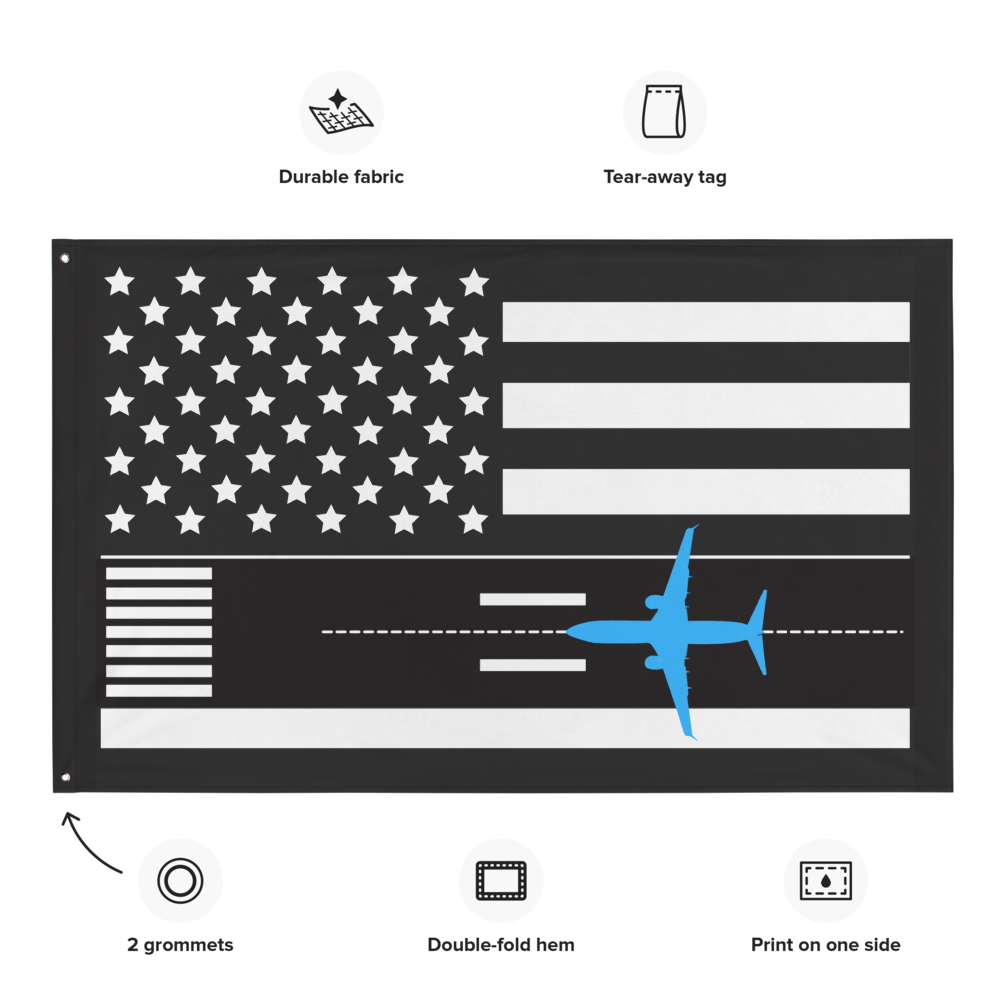 American Airliner Pilot Flag