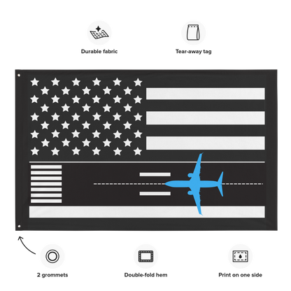 American Airliner Pilot Flag