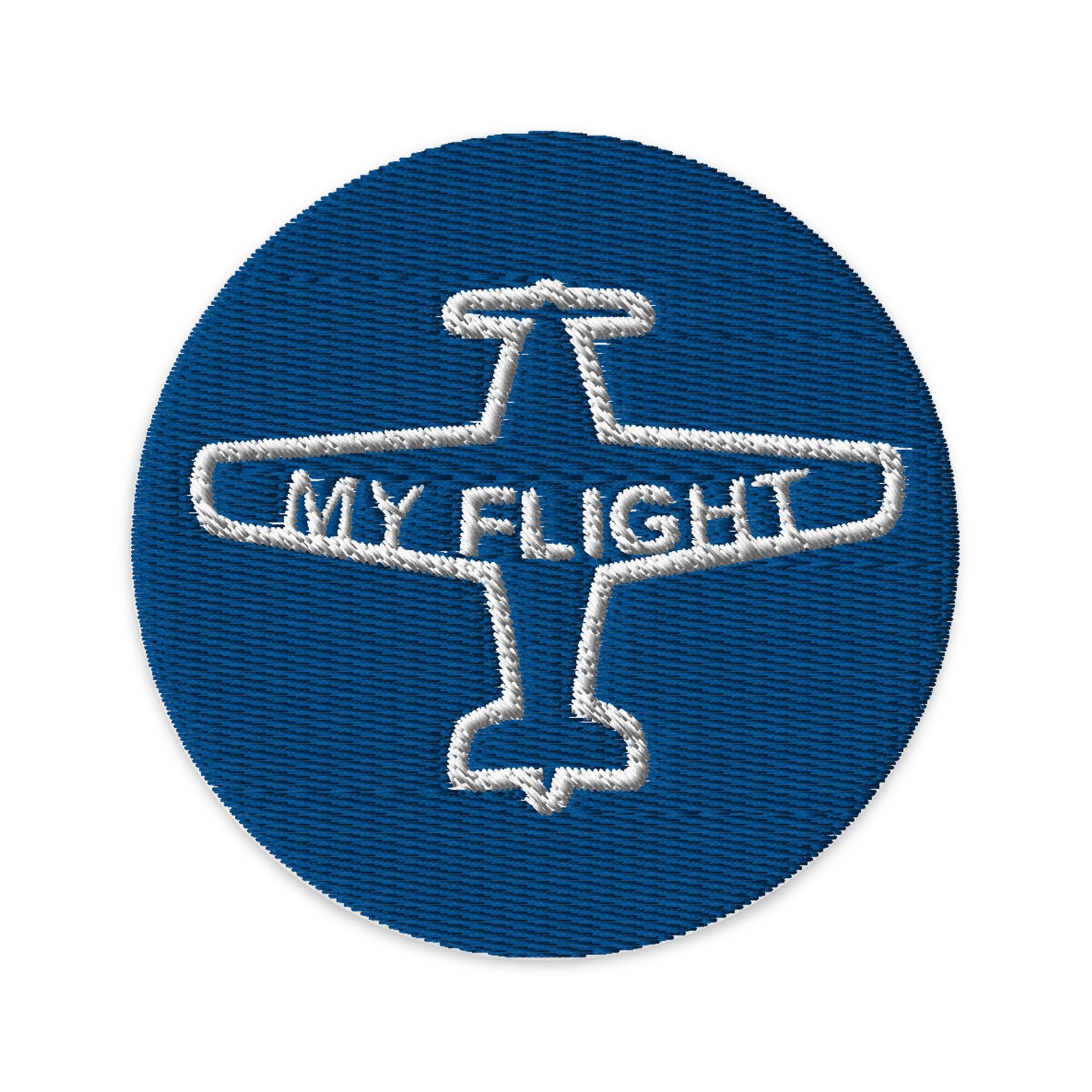 My Flight Blue Patch